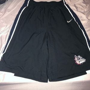 New men’s basketball shorts. (Gonzaga)